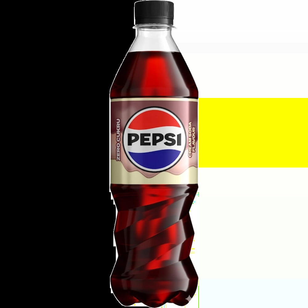 Waniliowa Pepsi Zero Cream Soda 0.5L